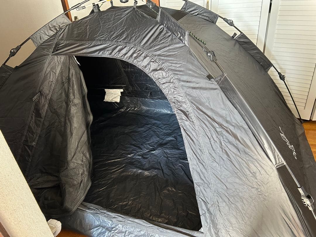 DOD ワンタッチテント ブラック　値引しました