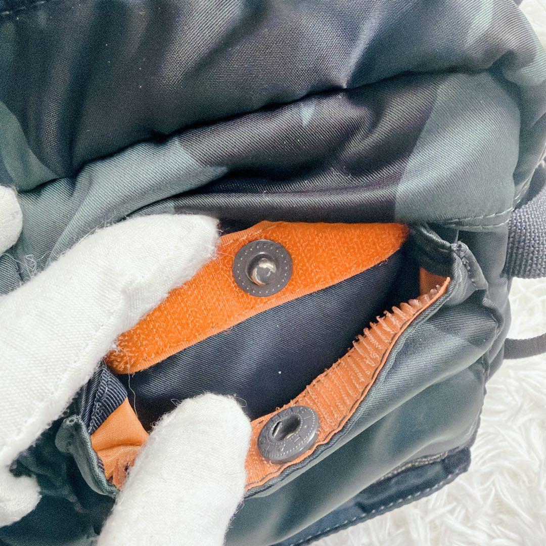 PORTER タンカー ボディ バッグ 30周年 迷彩 カモフラ ネイビー