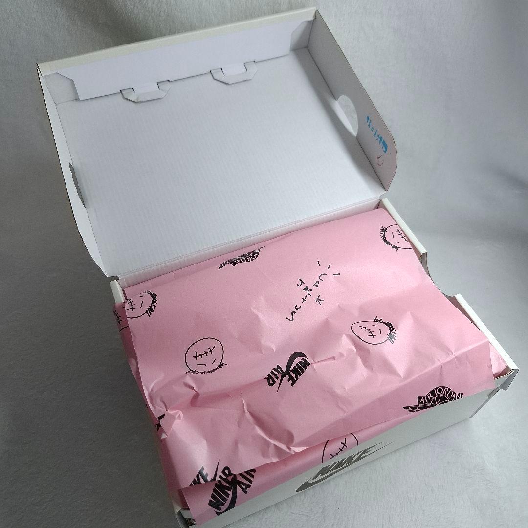 【新品/黒タグ付】トラヴィス×JORDAN1 LOW リバースオリーブ 18.5