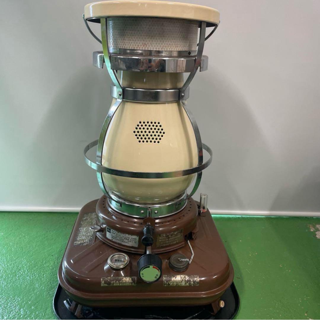 昭和レトロ　ニッセン 石油　ストーブ SS-6型 色違い　東芝　キャンプ