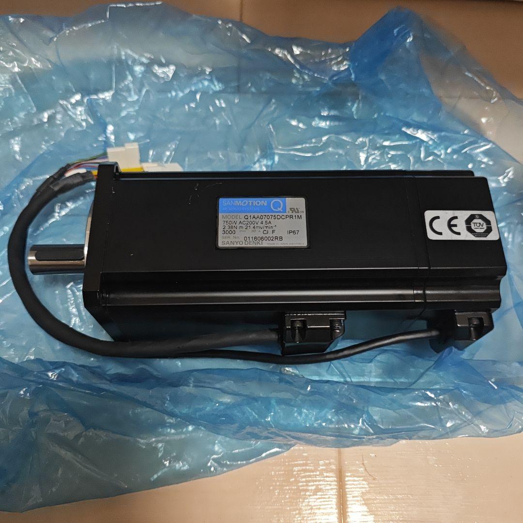 SANYO DENKI ACサーボモーター Q1AA07075DCPR1M