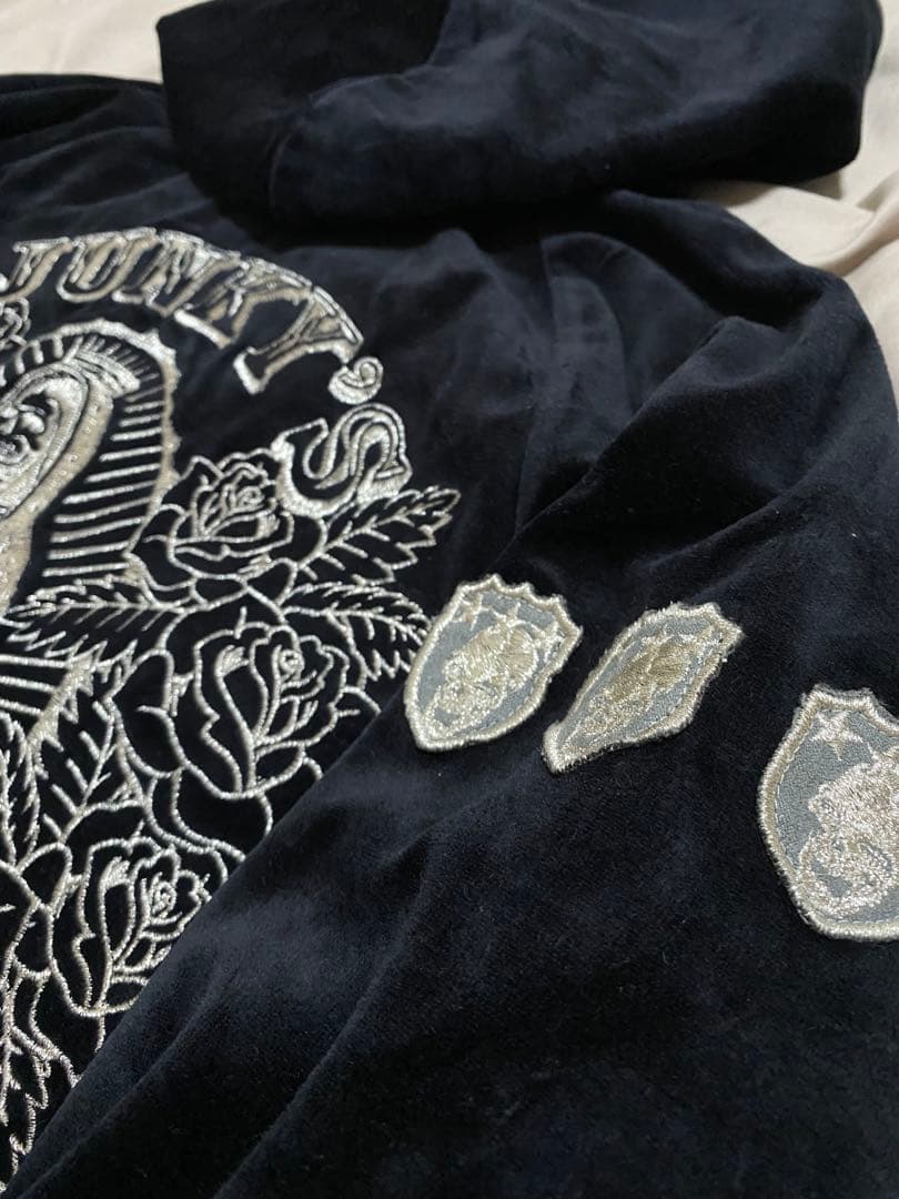 JKPD 日本限定 別珍 パーカー スカジャン スカル unisex