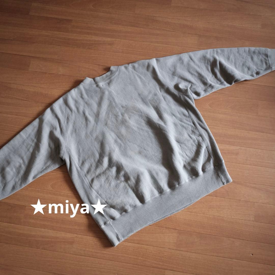 トップス A.PRESSE / Vintage Half Zip Rib Collar