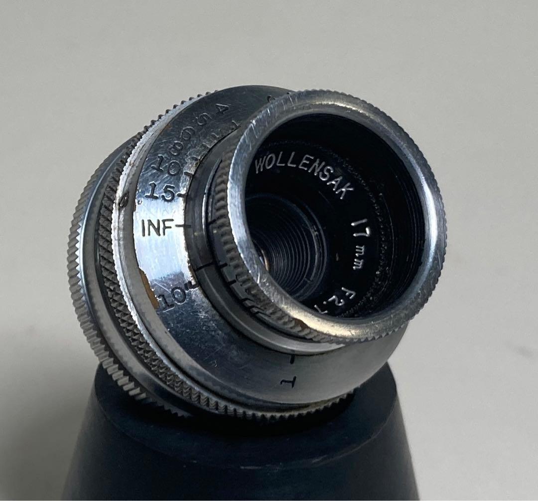 WOLLENSAK VELOSTIGMAT17mmf2.7　Cマウントシネレンズ