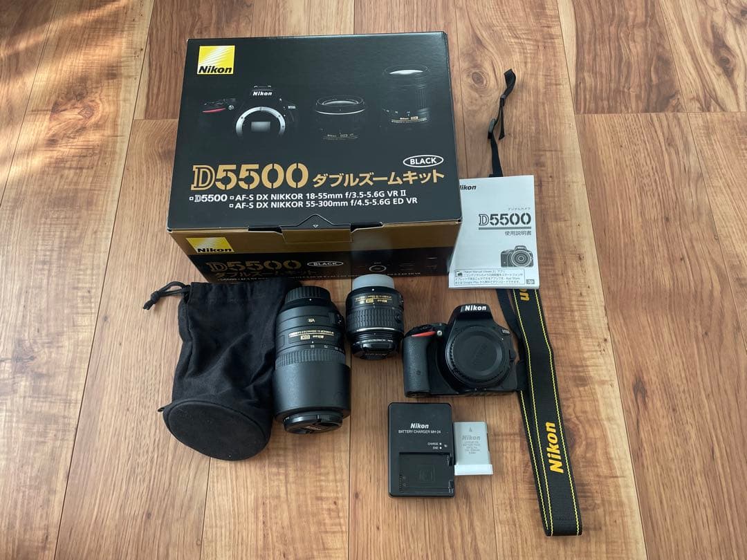 Nikon D5500 ダブルレンズキット
