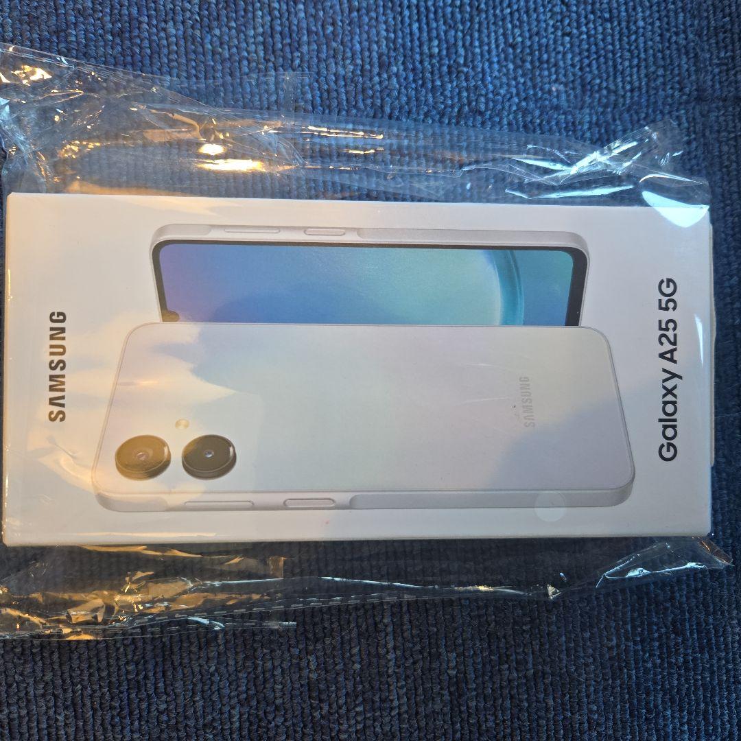 Samsung Galaxy A25 5Gライトブルー64GB 本体　新品未開封