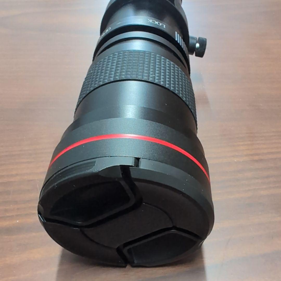 手動望遠ズームレンズ　キャノン　ミラーレスカメラ用