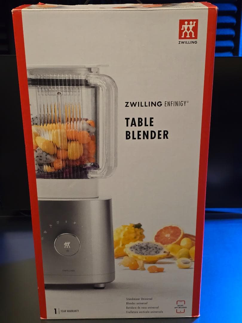 【新古品】ZWILLING ツヴィリング 「エンフィニジー テーブルブレンダー」