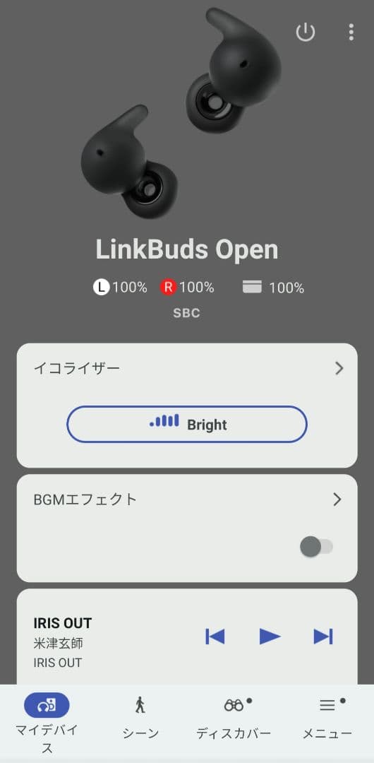 SONY LinkBudsOpen WF-L910 ブラック