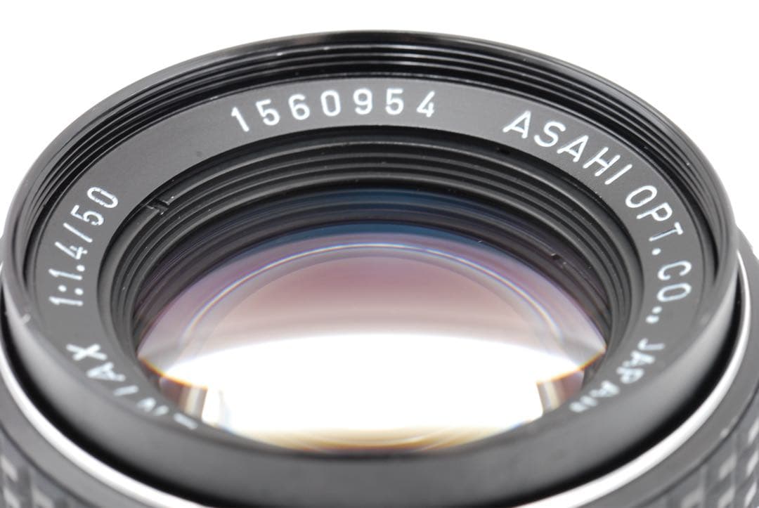 【整備済】SMC PENTAX 50mm f1.4 Kマウント【後玉キズあり】