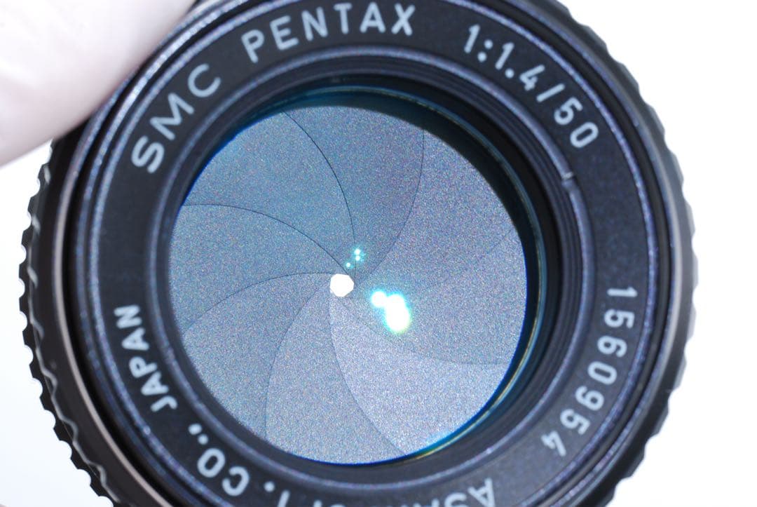 【整備済】SMC PENTAX 50mm f1.4 Kマウント【後玉キズあり】