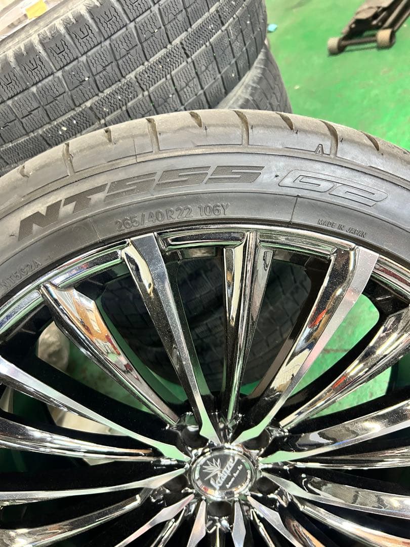 【美品】クレンツェ ヴィルハーム 22インチ　265/40R22 4本セット