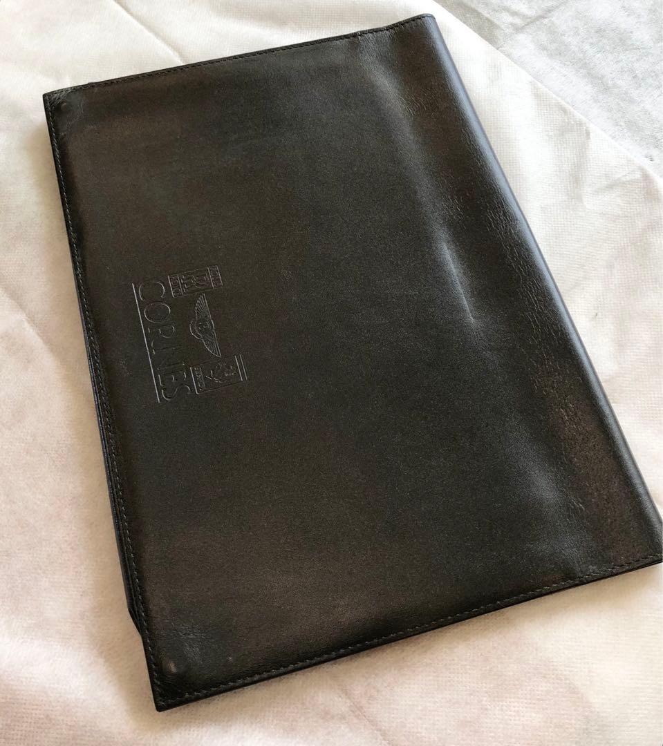 90年代 正規代理店 CORNES 車検証 取説用 本革収納ケース F355用等