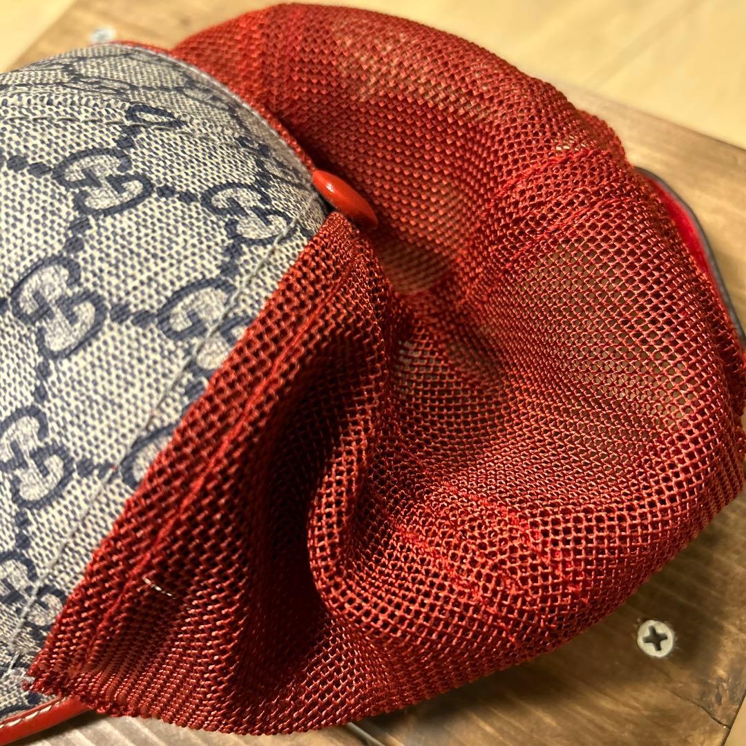 GUCCI CAP グッチ メッシュキャップ ハート ローズ 廃盤 レア 帽子