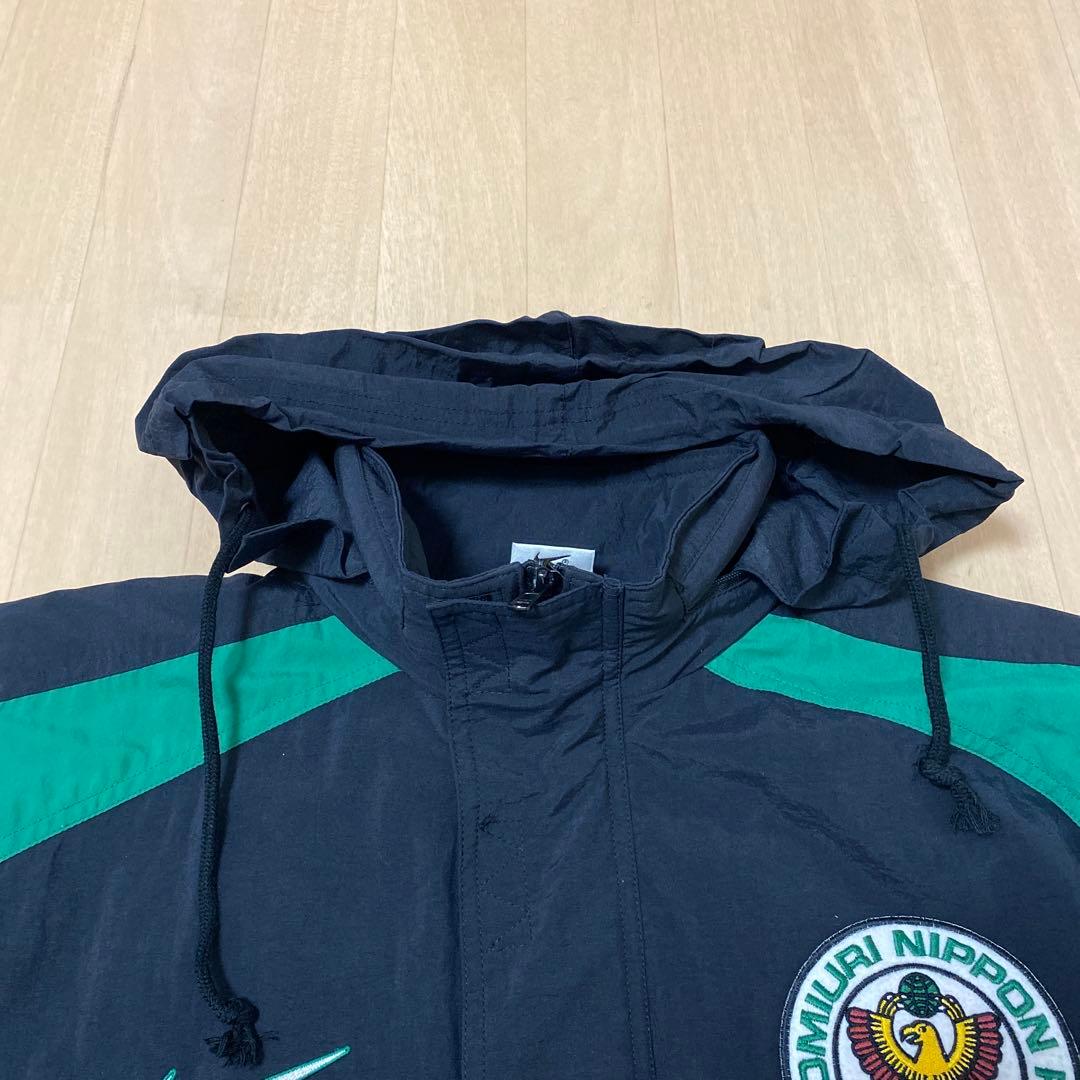 ナイキ　nike 90s 読売ヴェルディ ナイロン中綿ジャケット　Jリーグ　レア