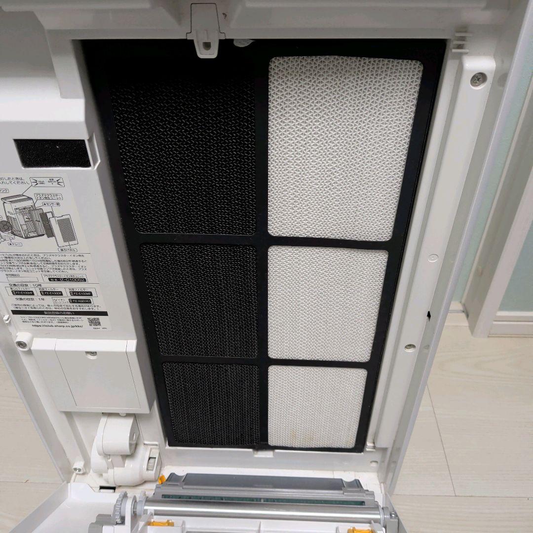 【美品】SHARP 加湿空気清浄機 KI-HP100-Wプラズマクラスター