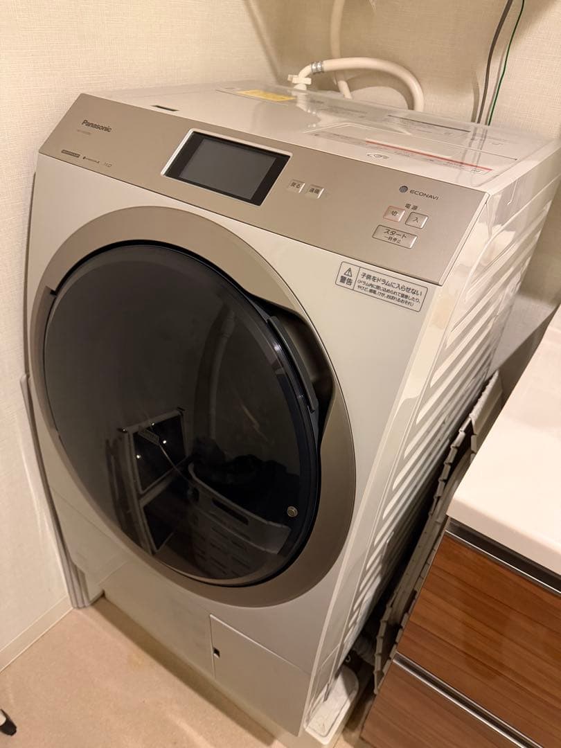 【専用】パナソニック　NA-VX900BL 洗濯乾燥機　左開き　ストーンベージュ