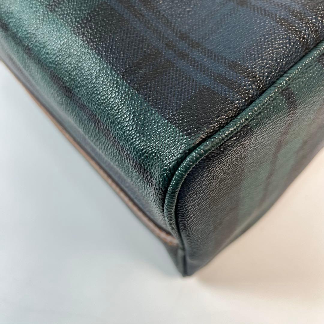 Polo Ralph Lauren ボストンバッグ　ブラックウォッチ　PVC