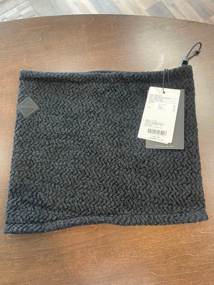 BRIEFING ブラック ネックゲイター フリーサイズ