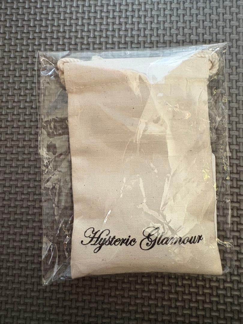 ヒステリックグラマー　ロゴ　リング　シルバーHYSTERIC GLAMOUR