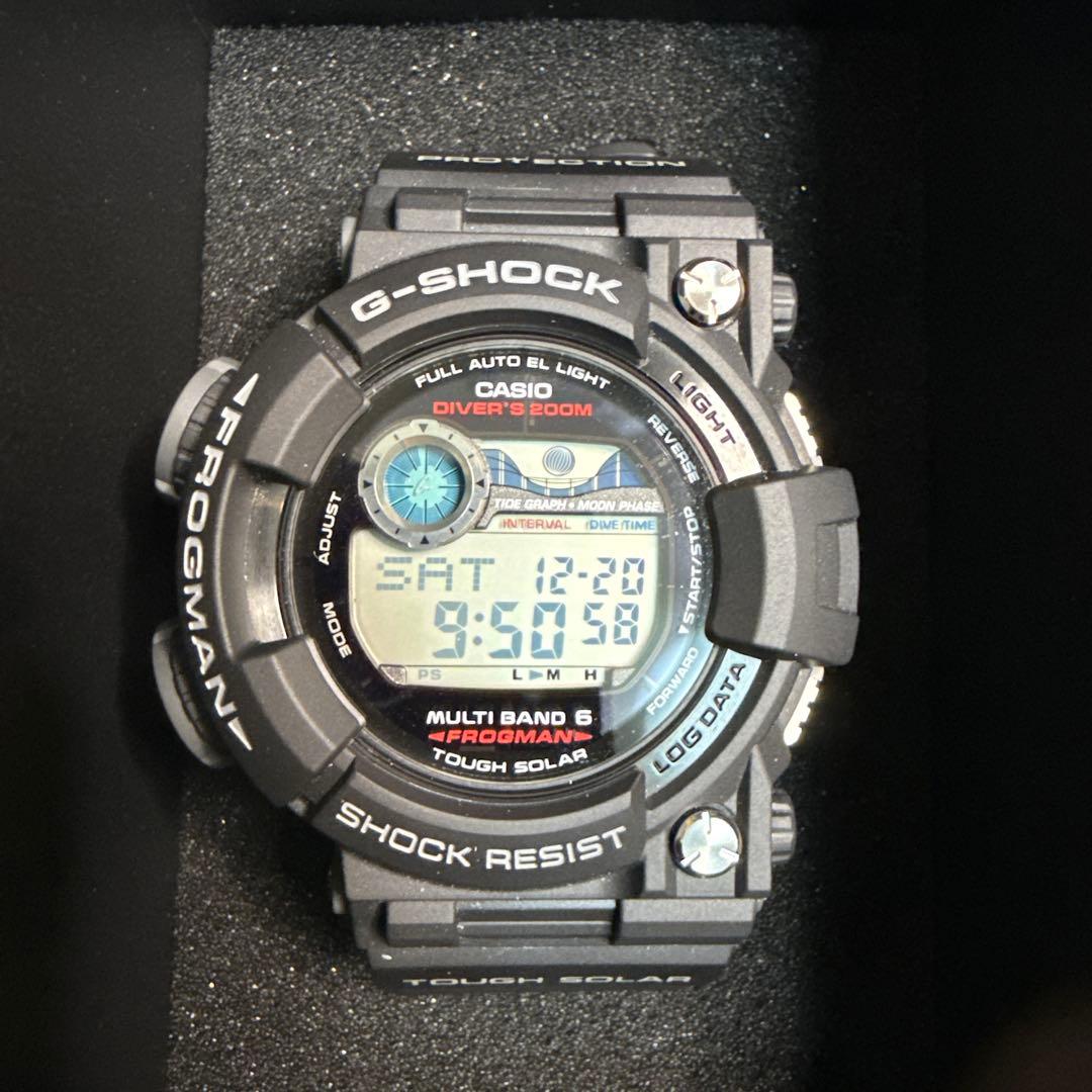 未使用品　G-SHOCK FROGMAN フロッグマン　GWF-1000-1JF