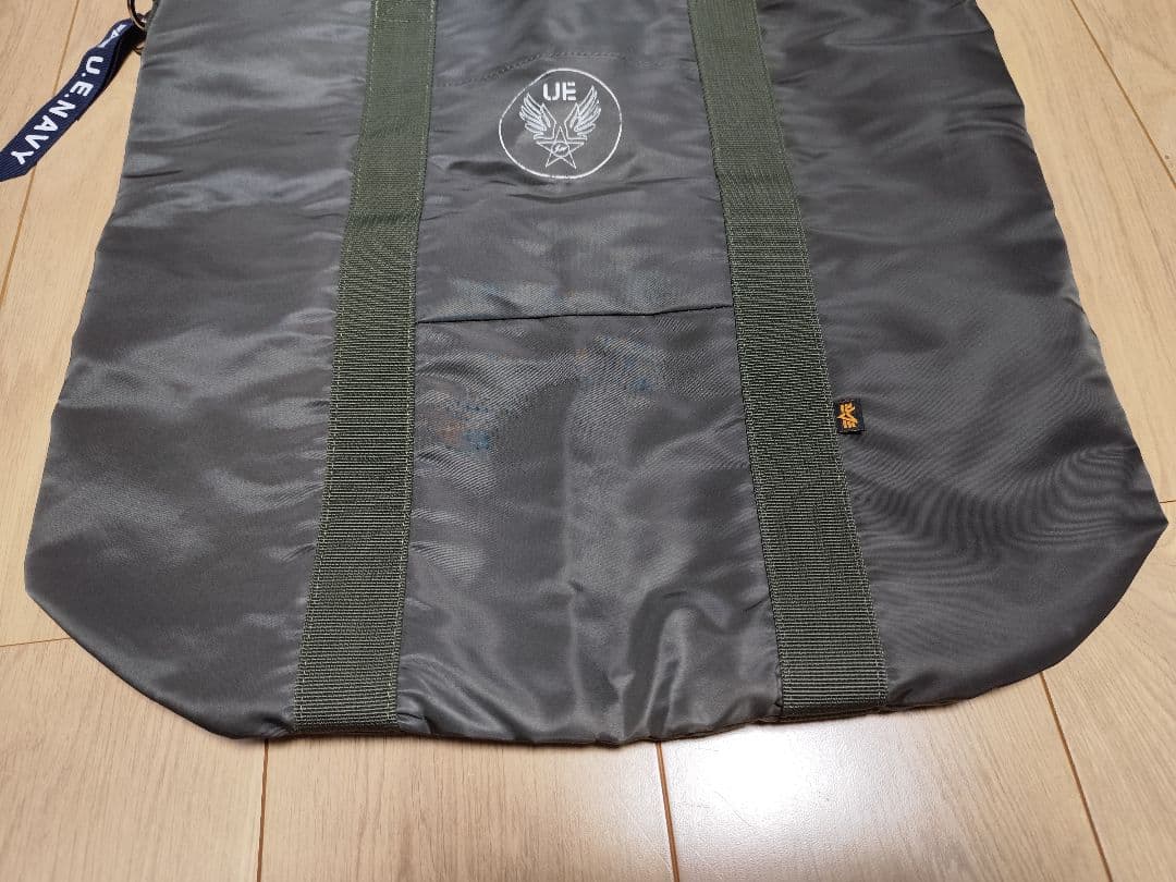 uniform experiment アルファ フラグメント ヘルメットバック