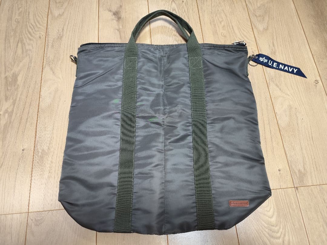 uniform experiment アルファ フラグメント ヘルメットバック