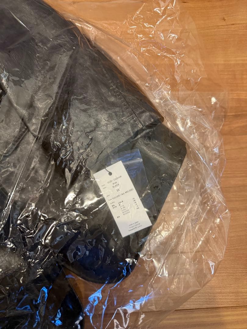 新品【yori】shirocon vintageレザージャケット