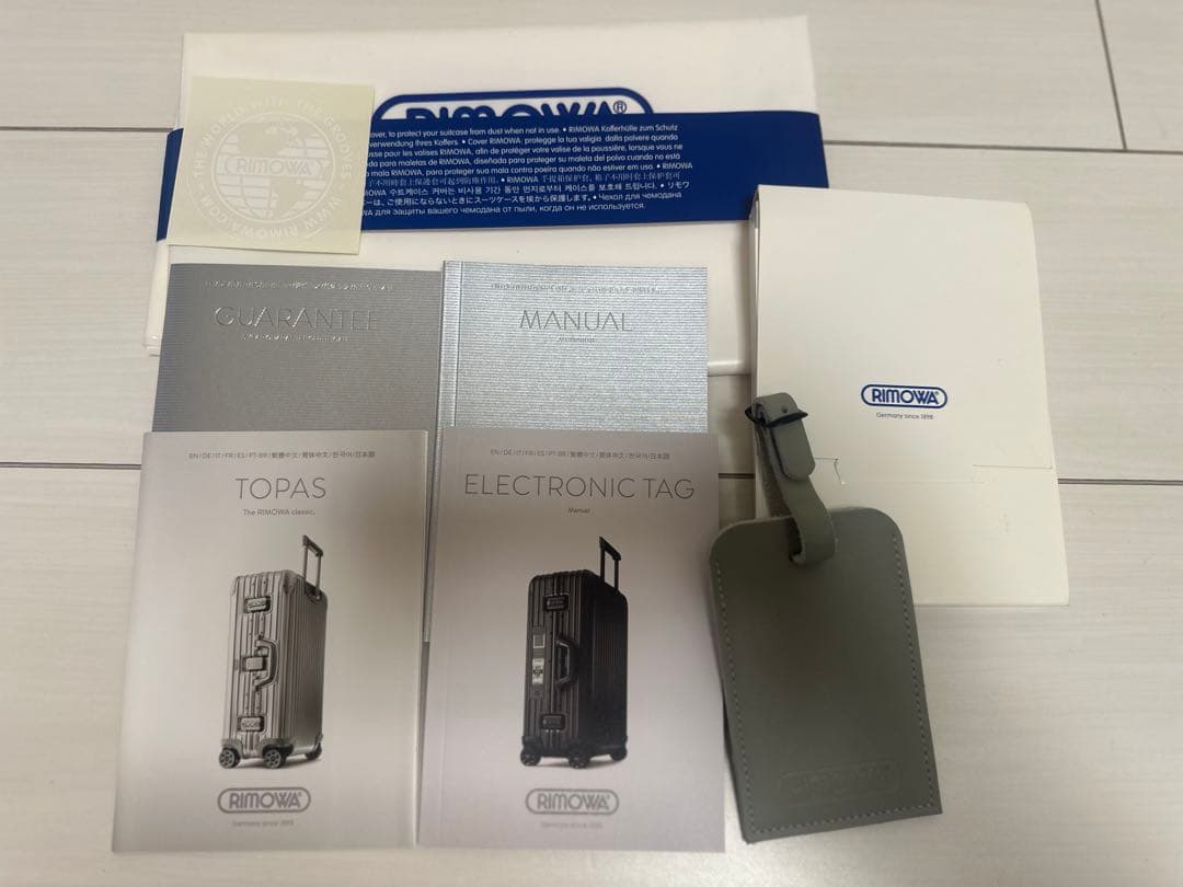 リモワ　トパーズ RIMOWA TOPAS E-Tag 4輪 TSAロック