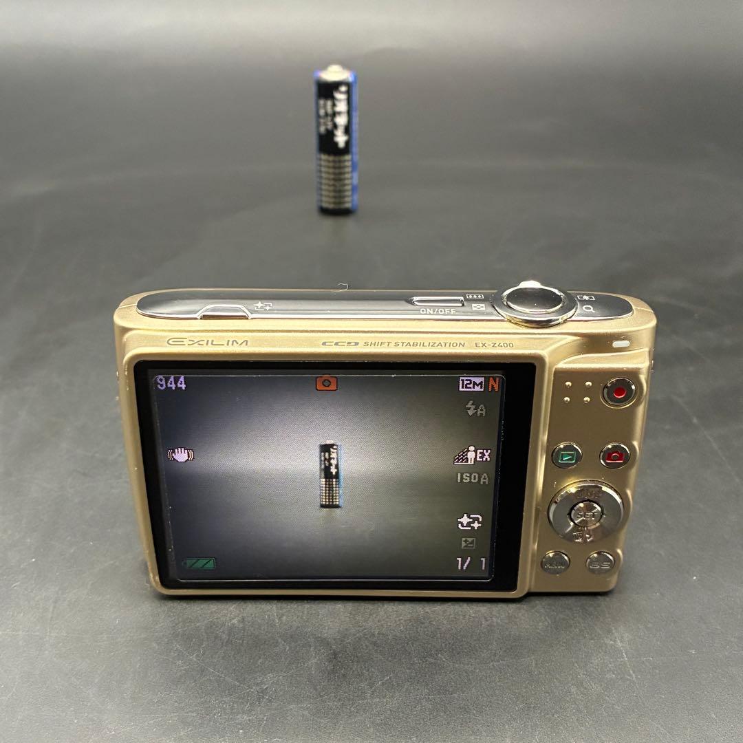 【動作OK】CASIO EXILIM EX-Z400 コンパクトデジタルカメラ