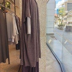 ヨーガンレール　カレントのロングベスト羽織り