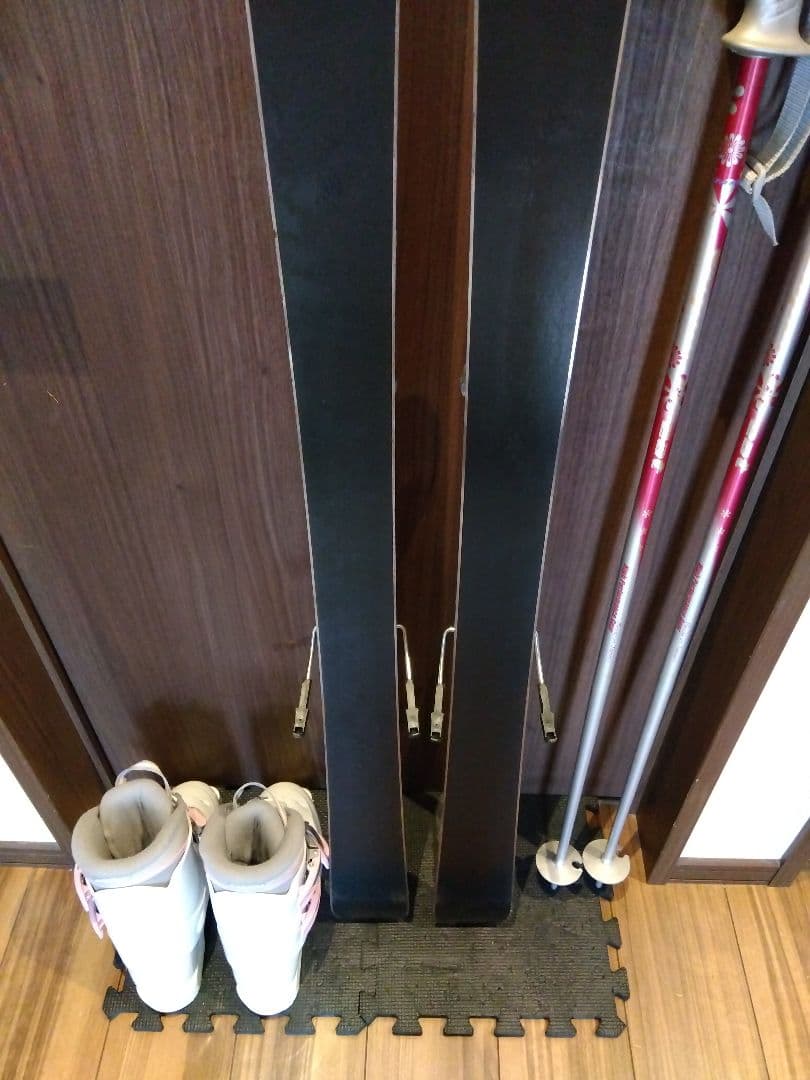 ✨️綺麗✨️HART/学生・ご柄な女性用/スキーセット/メンテ・WAX済✔軽量