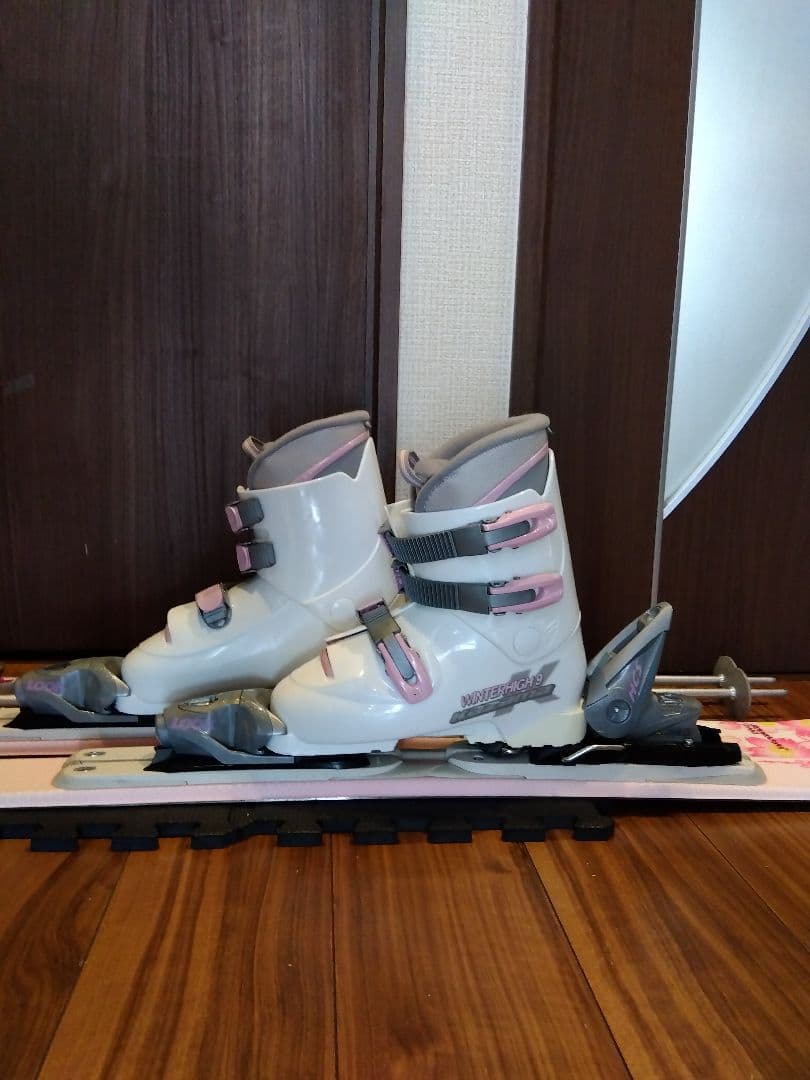 ✨️綺麗✨️HART/学生・ご柄な女性用/スキーセット/メンテ・WAX済✔軽量