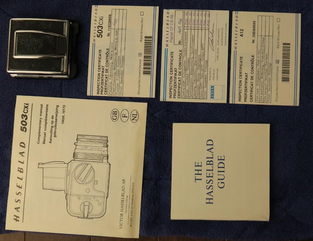 ハッセルブラッド HASSELBLAD 503CXi セット箱付き