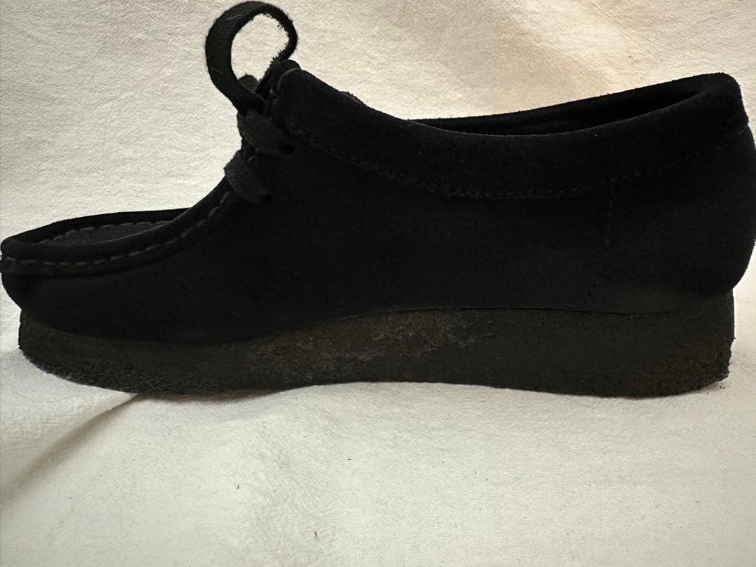 Clarks WALLABEE BLACK 23.5 クラークス　ワラビー