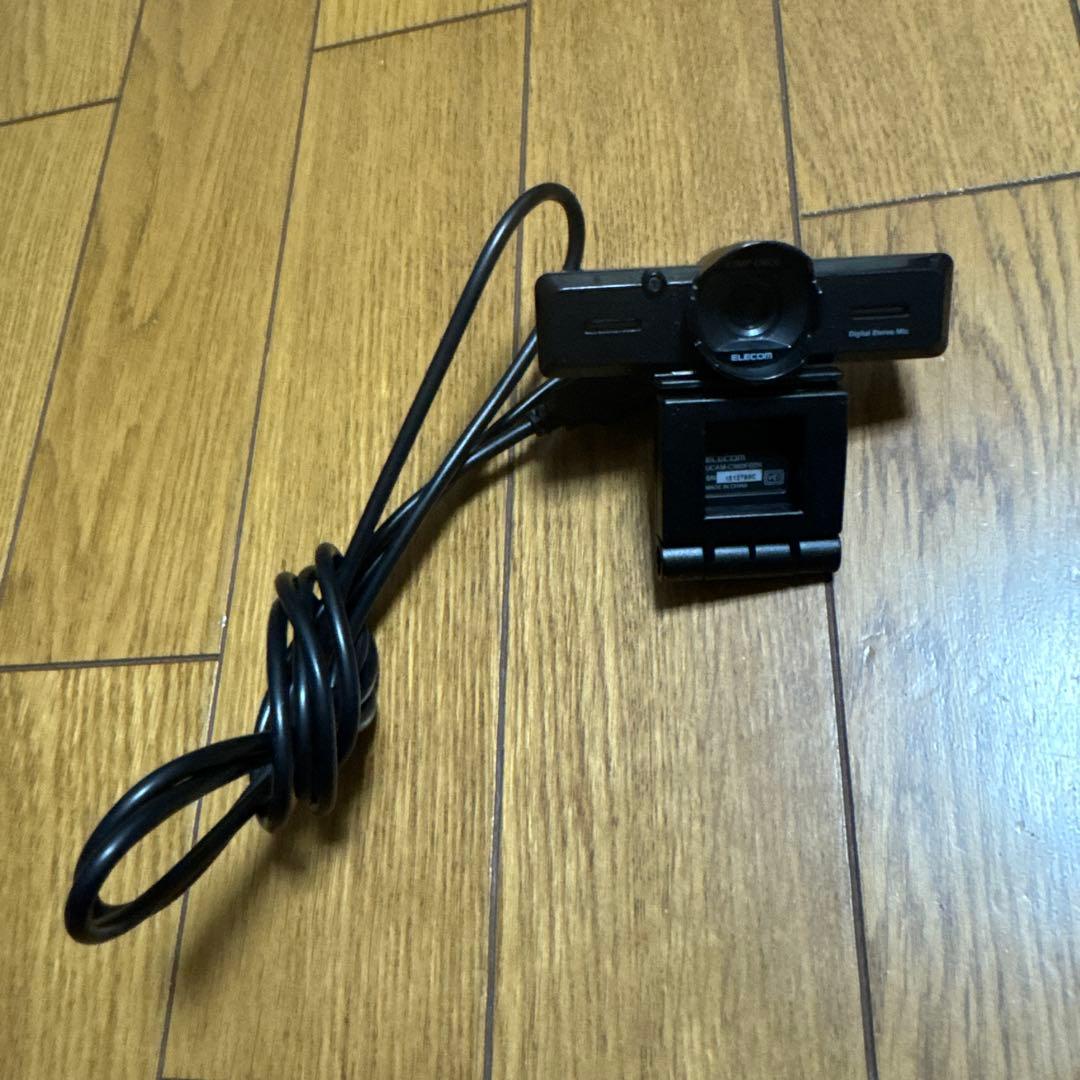 Webカメラ 黒 ケーブル付き