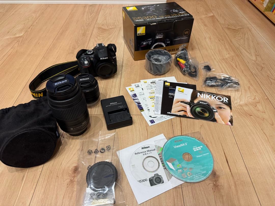 【taka】Nikon D5300 デジタル一眼レフカメラ 本体レンズ2本