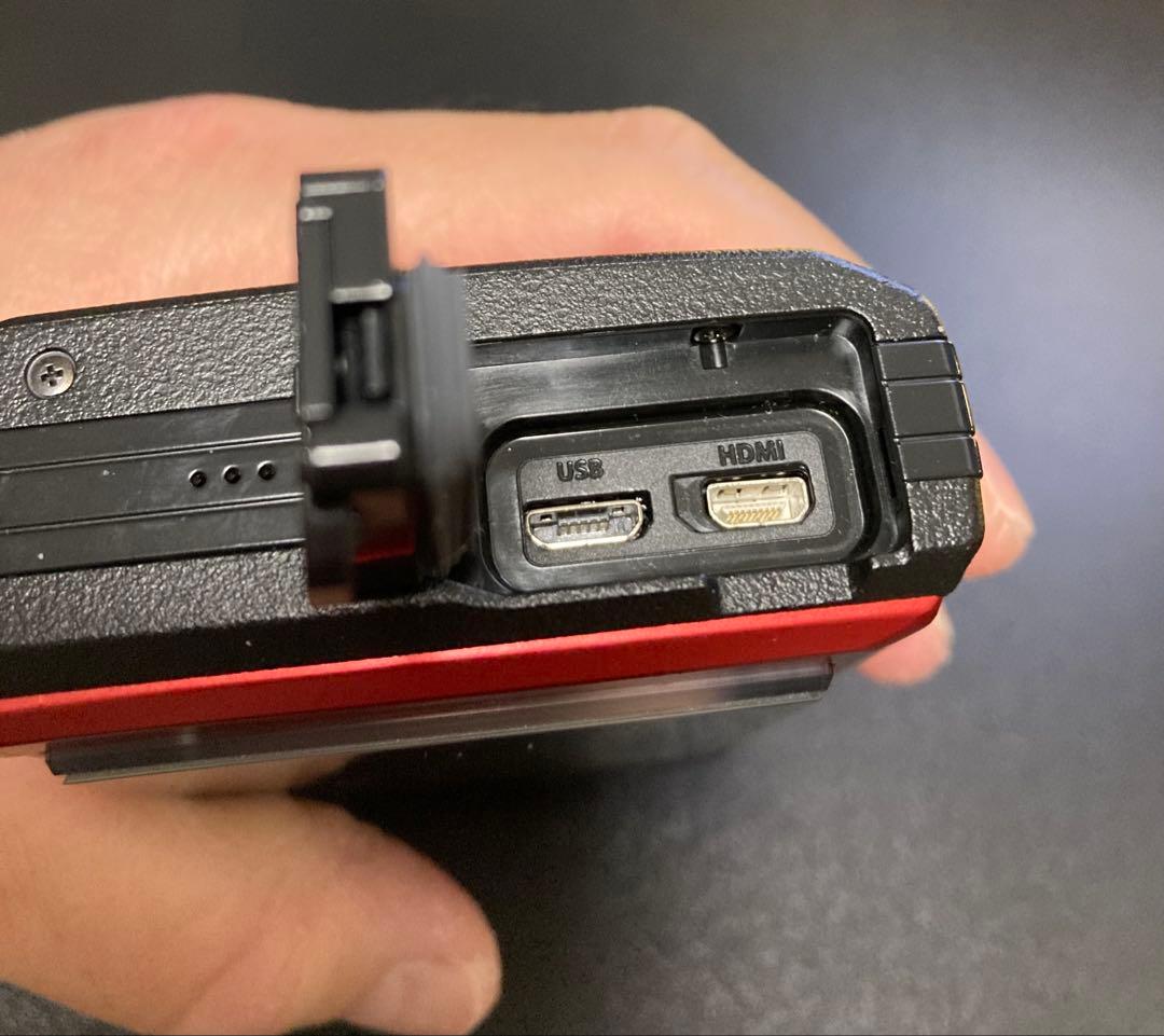 OLYMPUS Tough TG-5 レッド 本体+ケース+ストラップ