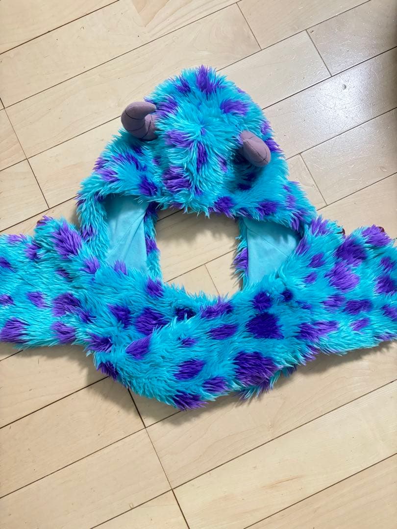 極美品⭐︎使用回数2回　サリーファンキャップ　マフラー　被り物　ディズニー