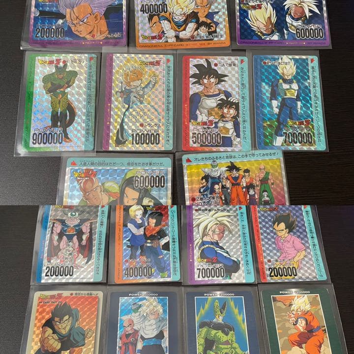 ドラゴンボール　カードダス　キラカード　17枚セット