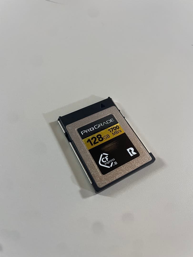 プログレード CF Express TYPE B 128GB GOLD