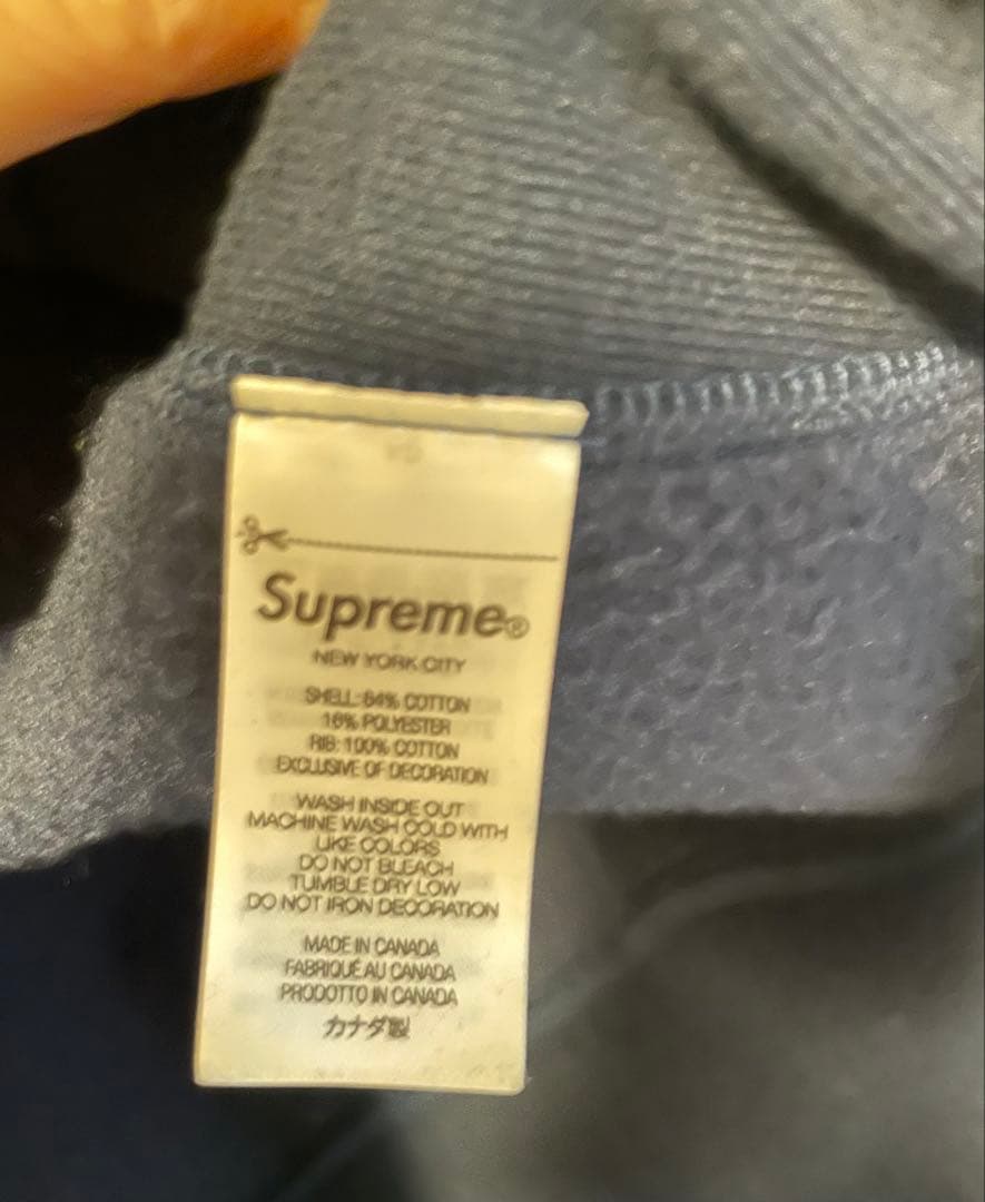 シュプリーム　ボックスロゴパーカーMレシート原本付きSupremeナイキ