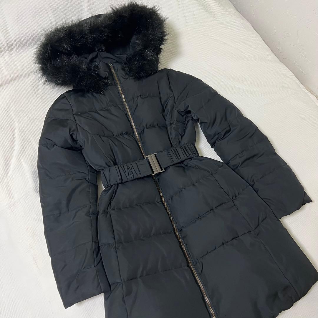 RESEXXY リゼクシー フード付きダウンコート ファー ブラック M