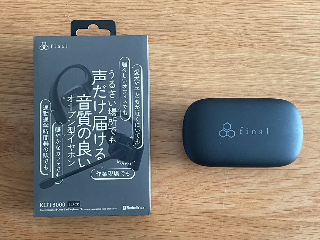 final KDT3000 オープンイヤー型ワイアレスイヤホン