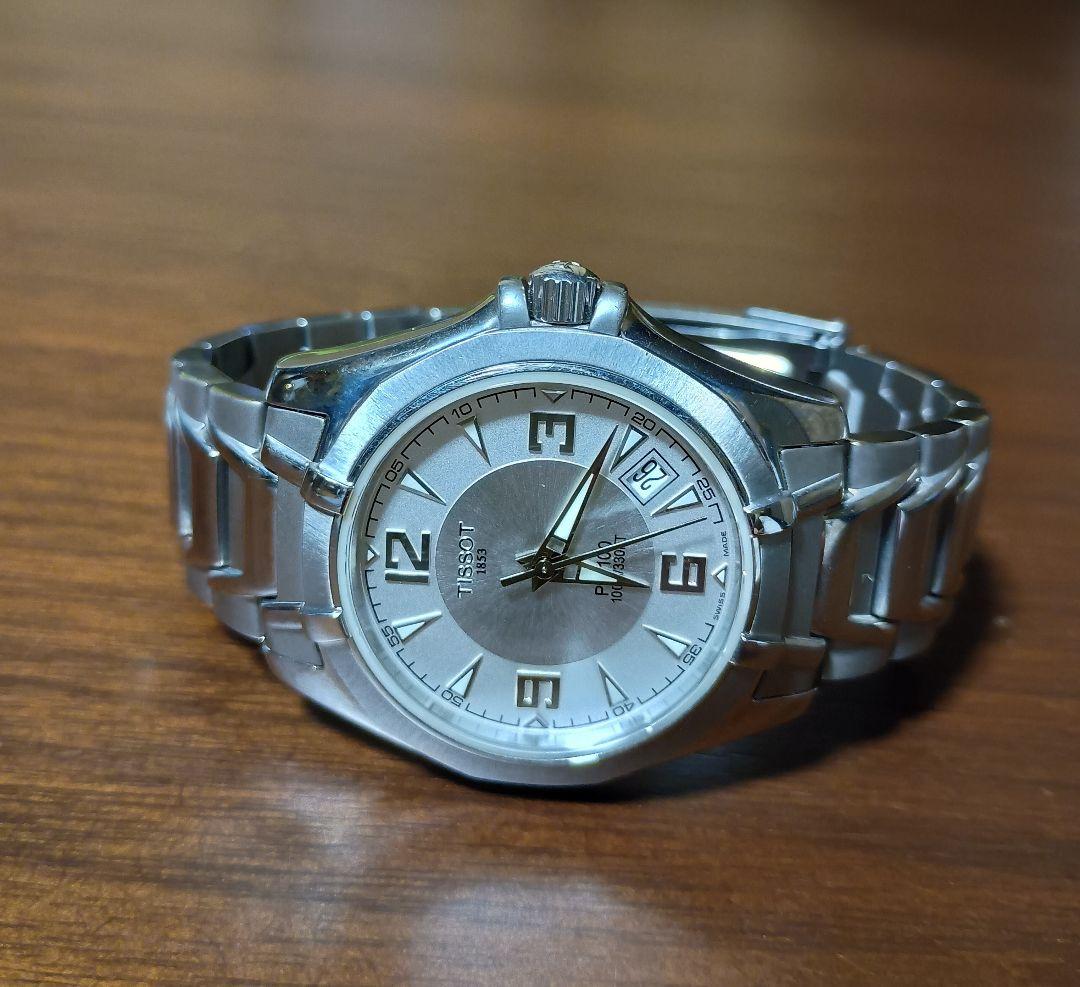 TISSOT ティソ クロノグラフ 稼動 中古
