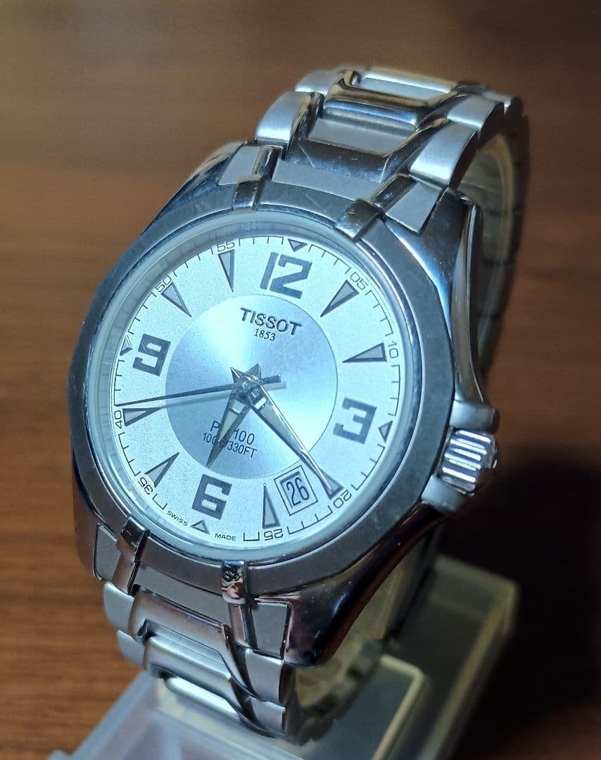 TISSOT ティソ クロノグラフ 稼動 中古