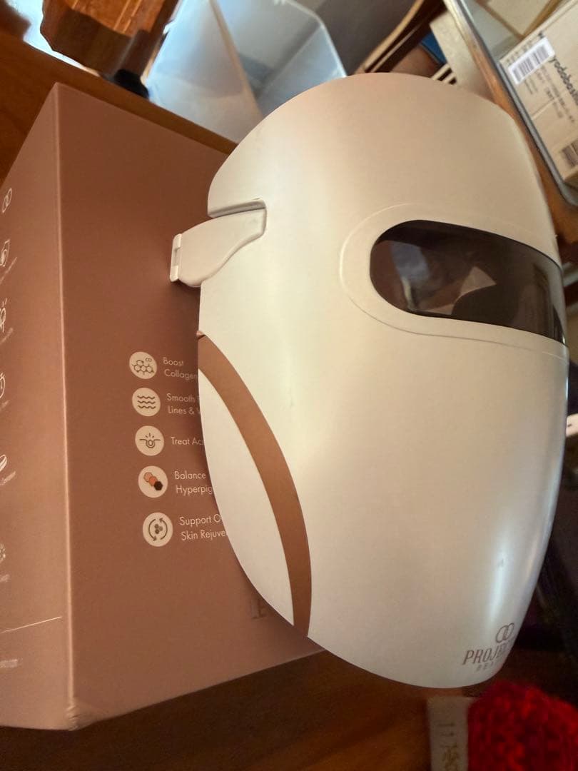 Project E beauty ワイヤレス LEDマスク 7色 イギリス輸入品