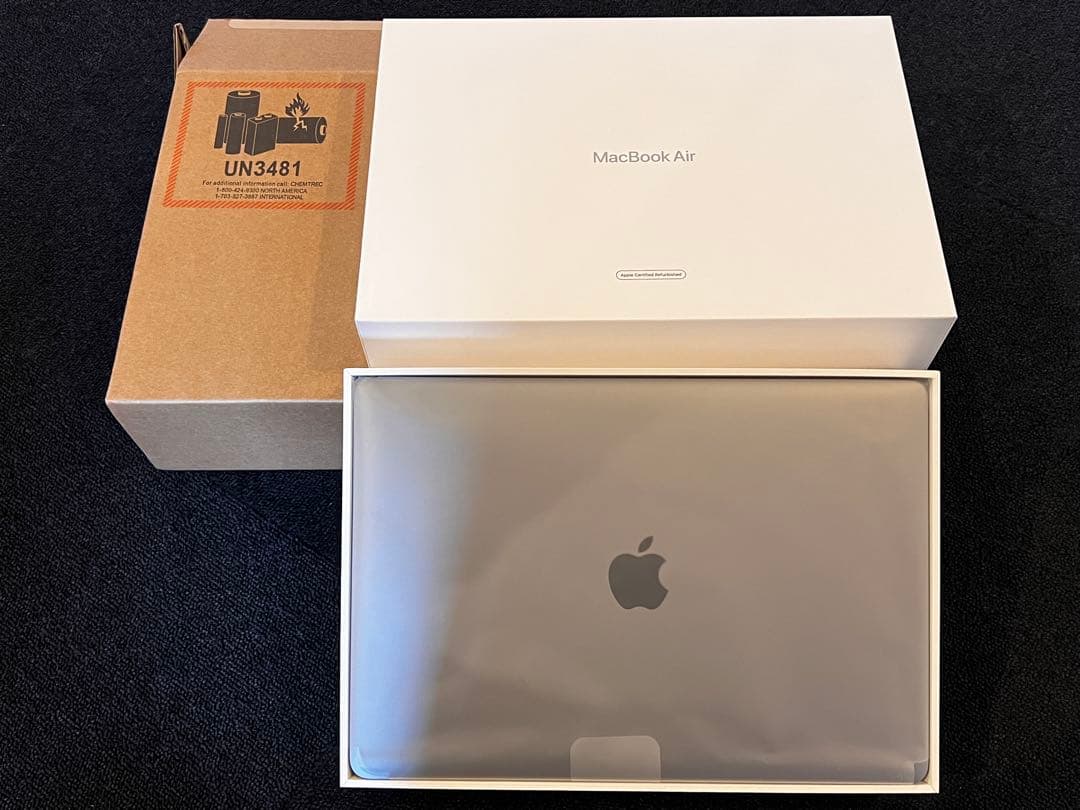 【美品】MacBook Air M1 8GB 256GB スペースグレイ