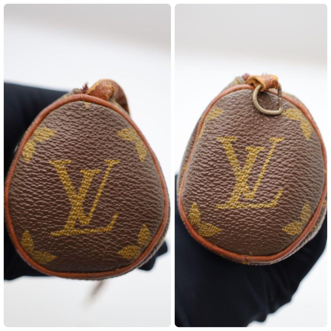 ルイヴィトン　パピヨン30 モノグラム　親子　ポーチ付き　ボストン