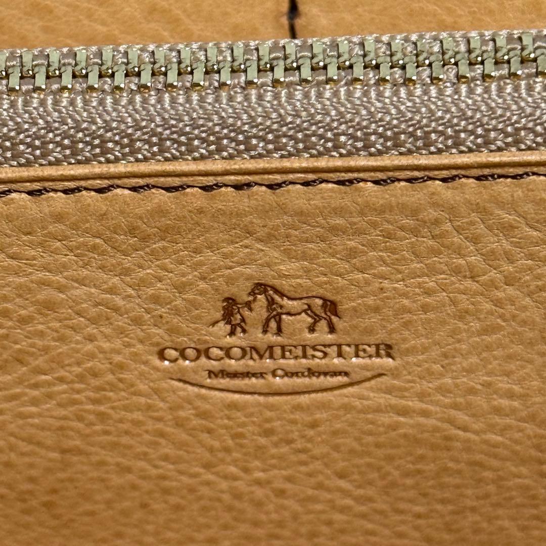 未使用級⭐️ココマイスター コードバン スカイスクレーパー　ラウンドジップ　黒